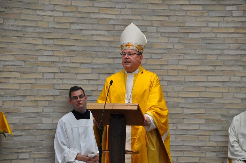 Kirchweih St. Johannes Predigt des Bischofs 
